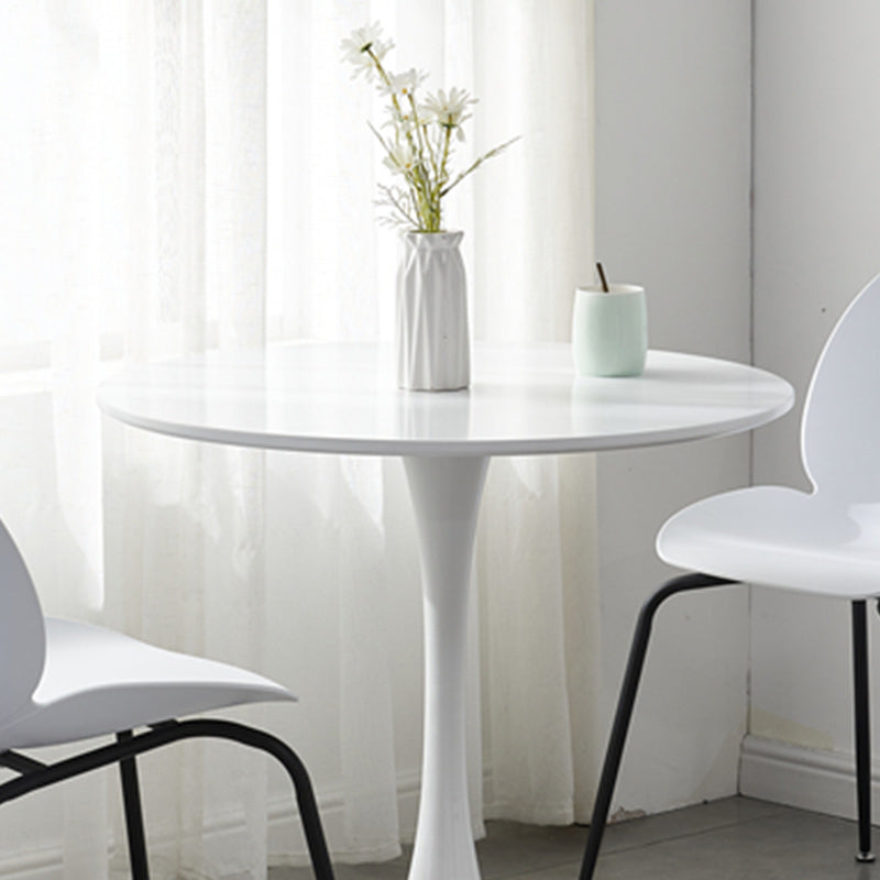 Contemporary Wood Round Dining Set Plastic 1/2/3 Pieces Dining Furniture for Home Clearhalo 'Dining Room Sets' 'Dining Tables & Seating' 'dining_room_set' 'furn' 'furn_dining_room_set' 'Furniture' 'Kitchen & Dining Furniture' 5707741