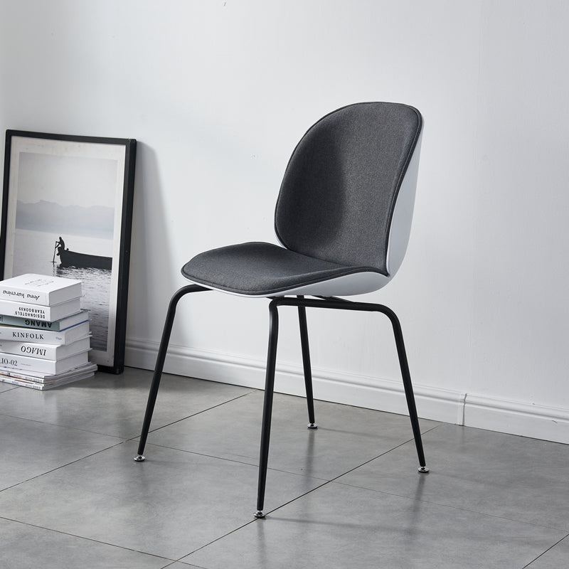 Contemporary Wood Round Dining Set Plastic 1/2/3 Pieces Dining Furniture for Home Clearhalo 'Dining Room Sets' 'Dining Tables & Seating' 'dining_room_set' 'furn' 'furn_dining_room_set' 'Furniture' 'Kitchen & Dining Furniture' 5707747