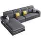 126" Square Arm Sectionals,Living Room Sectional sofa,L-Shape Clearhalo 'furn' 'furn_sectionals' 'Furniture' 'Living Room Furniture' 'Sectionals' 5707865