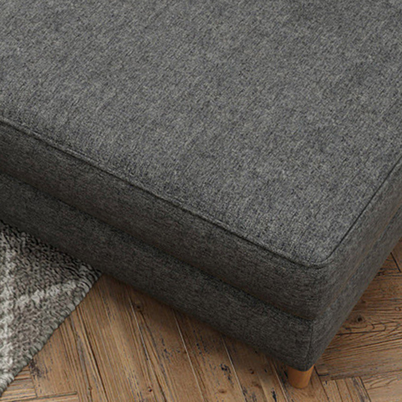 Removable Cushions,Adjustable Sectional Sofa, 67" Linen Sectional sofa Clearhalo 'furn' 'furn_sectionals' 'Furniture' 'Living Room Furniture' 'Sectionals' 5708022