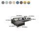 Removable Cushions,Adjustable Sectional Sofa, 67" Linen Sectional sofa Clearhalo 'furn' 'furn_sectionals' 'Furniture' 'Living Room Furniture' 'Sectionals' 5708030