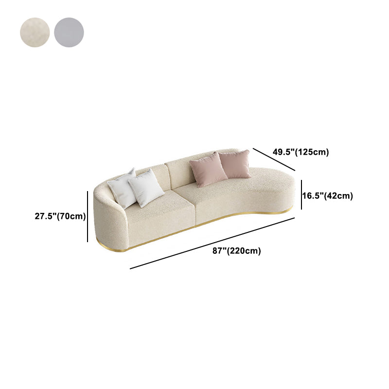 タイトな背中のスカンジナビアのセクション、27.5 "Hウール片方の腕セクション