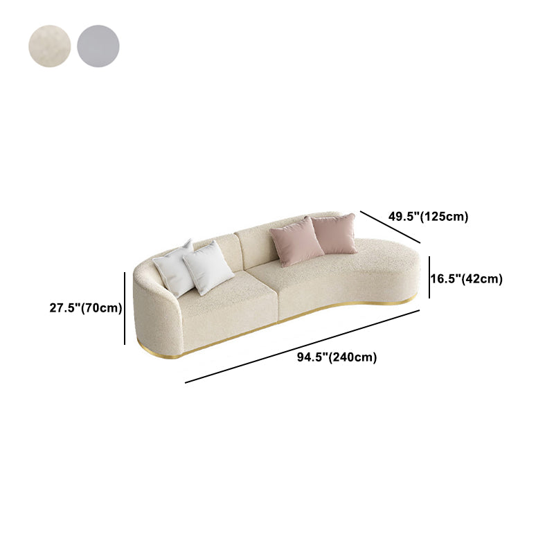 タイトな背中のスカンジナビアのセクション、27.5 "Hウール片方の腕セクション