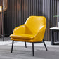 Mid-Century Modern Basic Four Leg Arm Chair Leather Accent Armchair for Living Room Clearhalo 'Accent Chairs' 'accent_chairs' 'Chairs & Seating' 'furn' 'furn_accent_chairs' 'Furniture' 'Living Room Furniture' 5708052