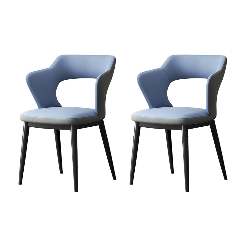 Chaise latéral sans bras moderne du milieu du siècle