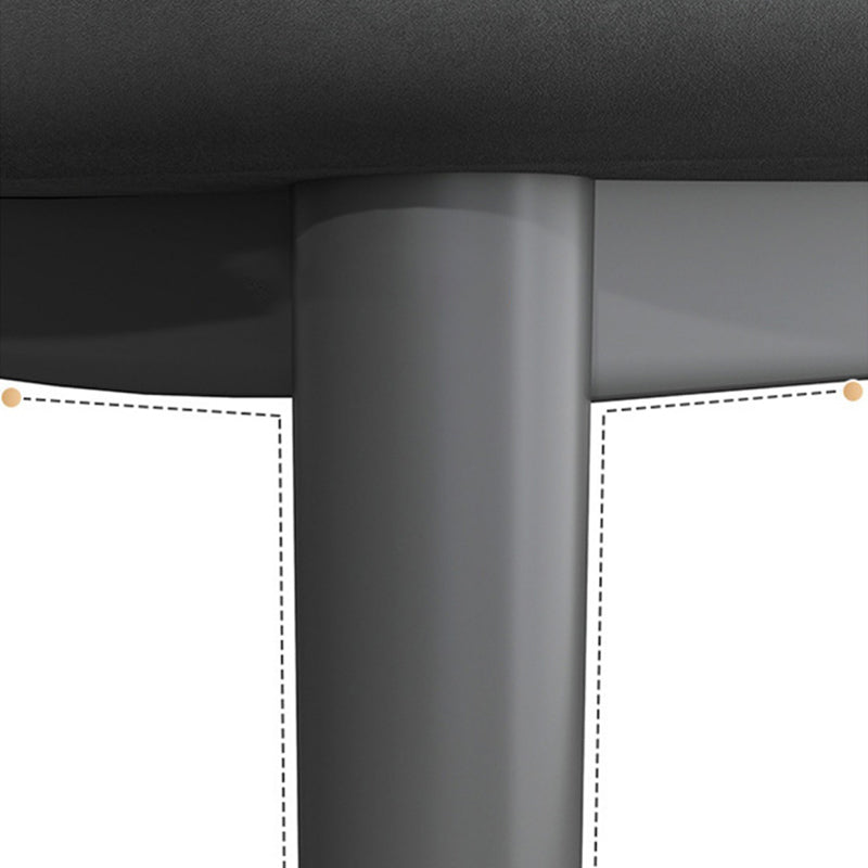 Chaise latéral sans bras moderne du milieu du siècle