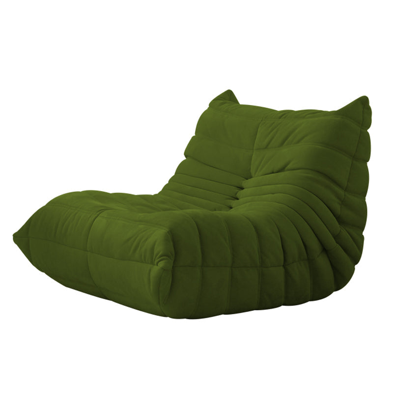Skandinavischer 41,7 "Weitfarbs -Wildlederschwamm Armless Chair