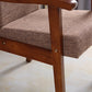 Mid-century Modern 21.25"Wide Linen Blend Fixed Back Square Arm Chair Clearhalo 'Accent Chairs' 'accent_chairs' 'Chairs & Seating' 'furn' 'furn_accent_chairs' 'Furniture' 'Living Room Furniture' 5708275