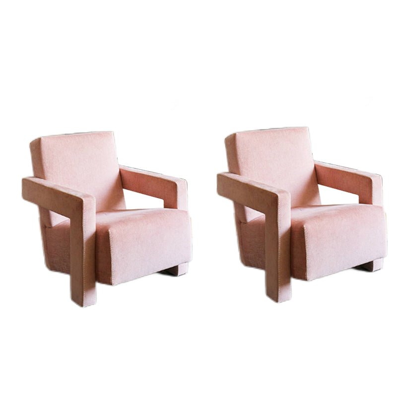 Contemporary 27.56 "sedia a braccio quadrato di spugna fissata larga