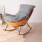 Modern Rocking Chair Solid Wood Rocker Chair with Light Legs