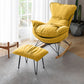 Modern Rocking Chair Solid Wood Rocker Chair with Light Legs