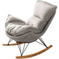 Modern Rocking Chair Solid Wood Rocker Chair with Light Legs