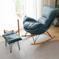 Modern Rocking Chair Solid Wood Rocker Chair with Light Legs