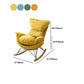 Modern Rocking Chair Solid Wood Rocker Chair with Light Legs