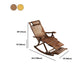 Solid Wood Rocking Chair Bamboo with Padded Seat Rocker Chair Ergonomic Clearhalo 'Chairs & Seating' 'furn' 'furn_rocking_chairs' 'Furniture' 'Living Room Furniture' 'Rocking Chairs' 'rocking_chairs' 5708651