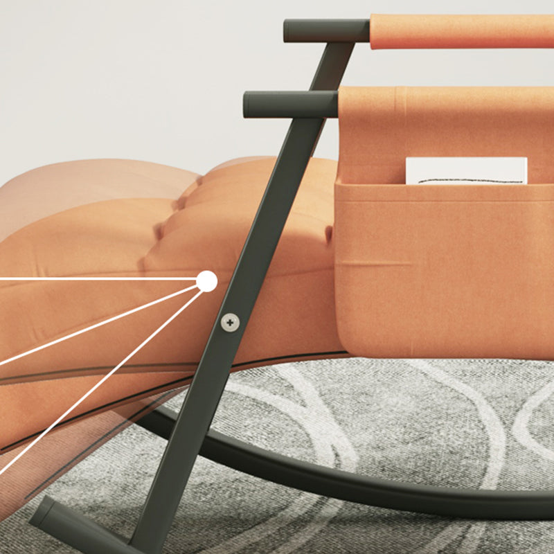 Modern Recliner Chair Upholstered Recliner Chair for Living Room Clearhalo 'Chairs & Seating' 'furn' 'furn_rocking_chairs' 'Furniture' 'Living Room Furniture' 'Rocking Chairs' 'rocking_chairs' 5708677