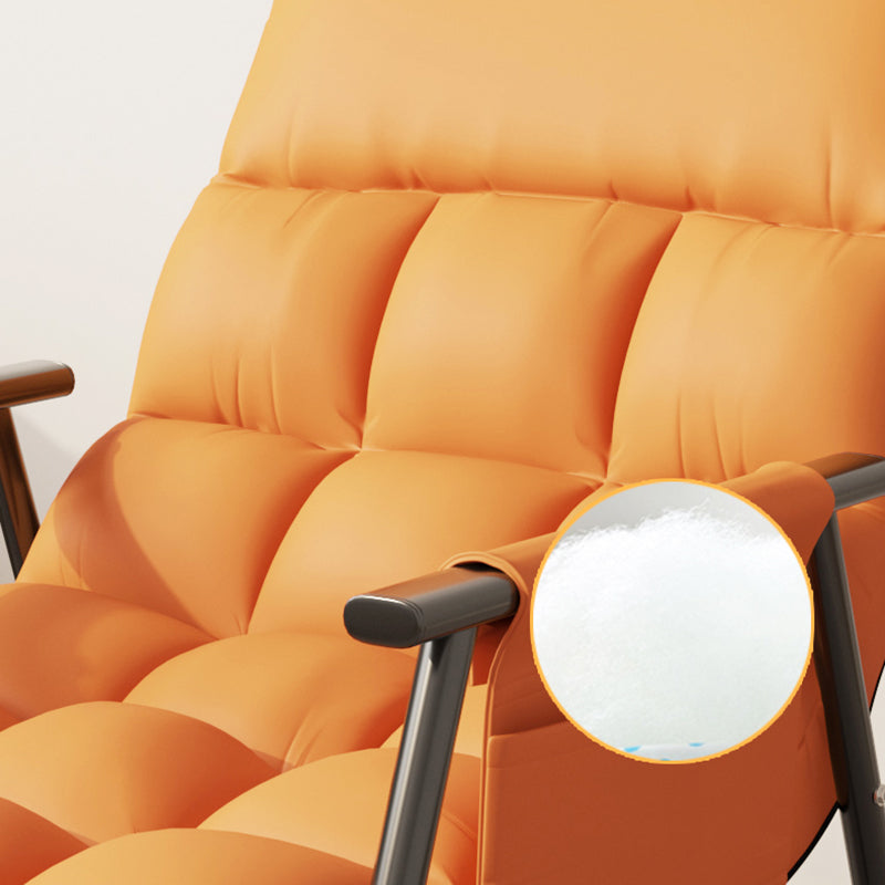 Contemporary Rocking Chair Wing Back Rocker Chair with Seat Cushion Clearhalo 'Chairs & Seating' 'furn' 'furn_rocking_chairs' 'Furniture' 'Living Room Furniture' 'Rocking Chairs' 'rocking_chairs' 5709012