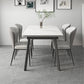 Luxury Sintered Stone Top Table Extendable Rectangle Table with 4 Legs
