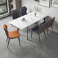 Luxury Sintered Stone Top Table Extendable Rectangle Table with 4 Legs