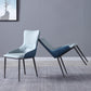 Contemporary Kitchen Chairs Dining Arm Side Chairs with Metal Legs