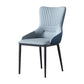 Contemporary Kitchen Chairs Dining Arm Side Chairs with Metal Legs