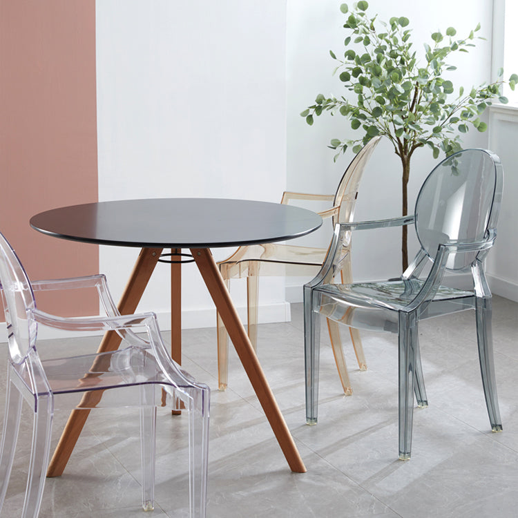 King Louis Back Chair Scandinavian Acryl Dining Kitchen Room fauteuil fauteuil