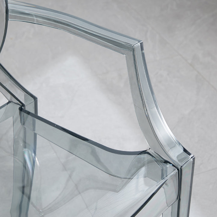 King Louis Back Chair Scandinavian Acryl Dining Kitchen Room fauteuil fauteuil