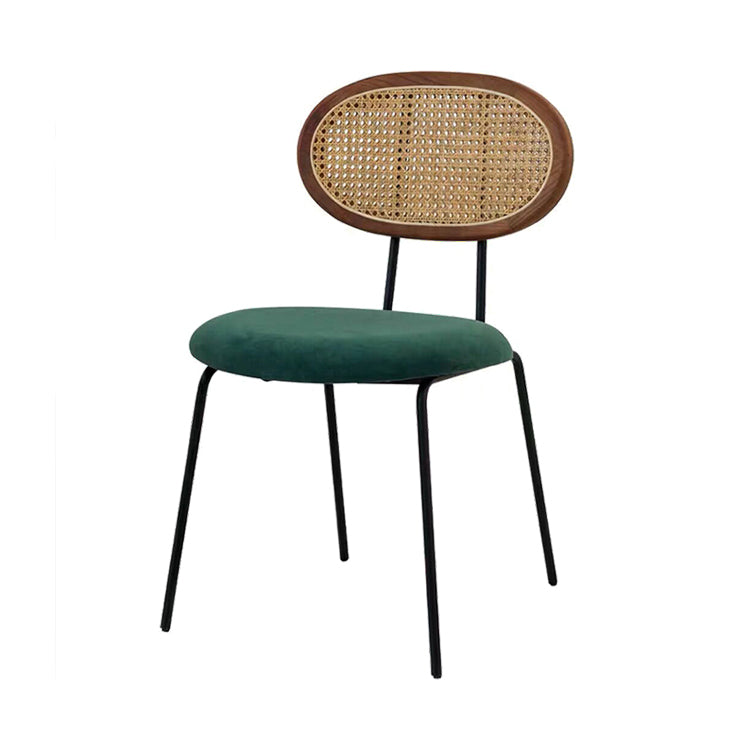 Upholstered Side Chairs Industrial Armless Open Back Dining Side Chair Clearhalo 'Dining Chairs' 'Dining Tables & Seating' 'dining_chair' 'furn' 'furn_dining_chair' 'Furniture' 'Kitchen & Dining Furniture' 5709874