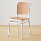 Contemporary Style Kitchen Chairs Dining Armless Side Chairs with Plastic Legs