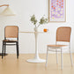 Contemporary Style Kitchen Chairs Dining Armless Side Chairs with Plastic Legs