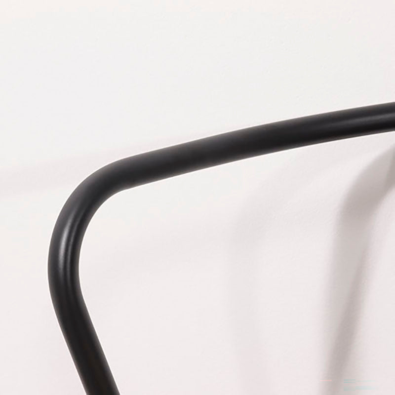 Contemporary Chairs Dining Arm Windsor Back Side Chairs with Metal Legs for Kitchen Clearhalo 'Dining Chairs' 'Dining Tables & Seating' 'dining_chair' 'furn' 'furn_dining_chair' 'Furniture' 'Kitchen & Dining Furniture' 5709929