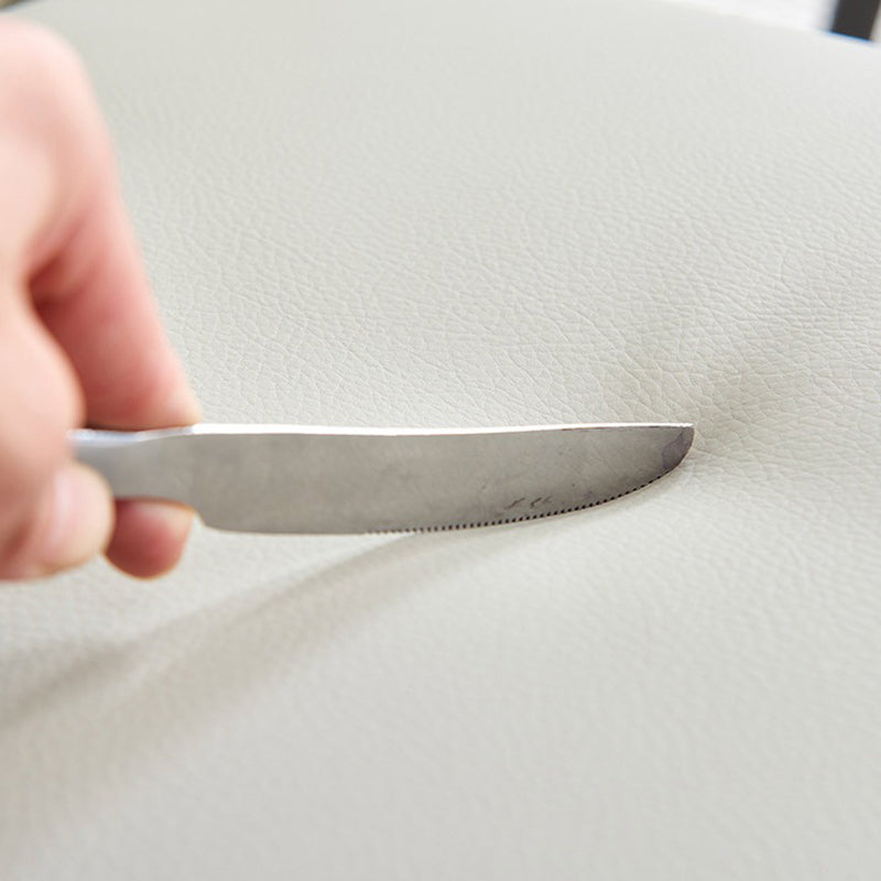 Modern Restaurant Solid Back Chair Matte Finish Leather Dining Chair Clearhalo 'Dining Chairs' 'Dining Tables & Seating' 'dining_chair' 'furn' 'furn_dining_chair' 'Furniture' 'Kitchen & Dining Furniture' 5709961