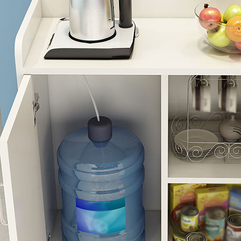 Moderner technischer Holz Sideboard Esszimmer 33 "H 2 Türen Buffet Server