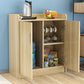 Moderner technischer Holz Sideboard Esszimmer 33 "H 2 Türen Buffet Server