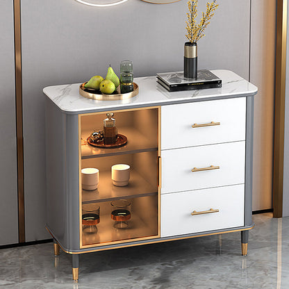 Glam Dining Room Sideboard Cassetti da tavolo e sideboard