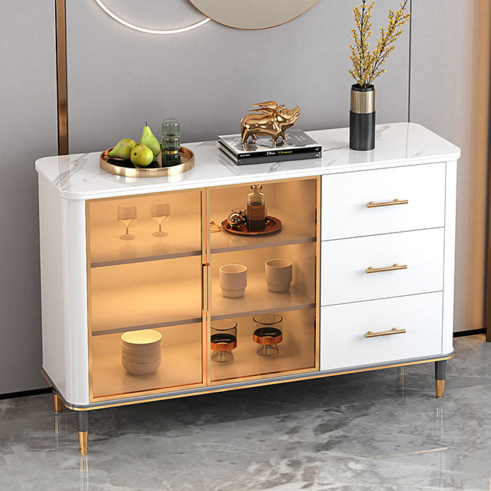 Glam Dining Room Sideboard Cassetti da tavolo e sideboard