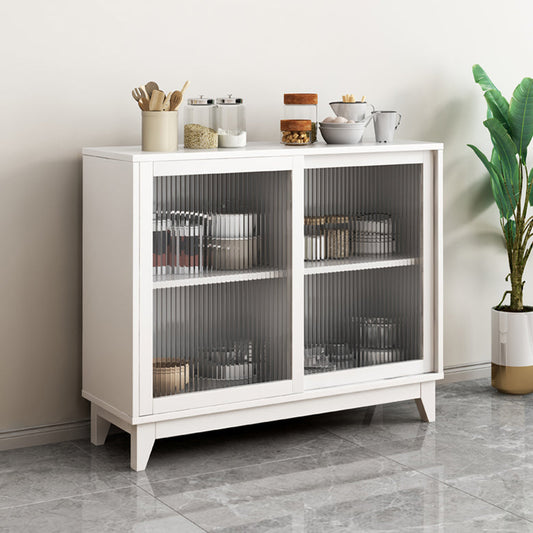 Sideboard in stile glam Sidebocchetto scorrevole in vetro per sala da pranzo