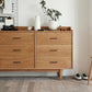 Sideboard moderno a 9 cassetto SIMPLICE SEMPLICE PINE PINE LEGNO PEGNO PER LA PAGA