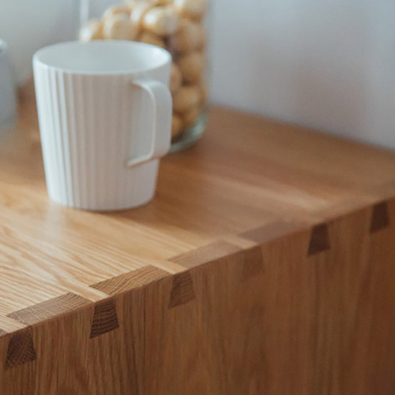 Sideboard moderno a 9 cassetto SIMPLICE SEMPLICE PINE PINE LEGNO PEGNO PER LA PAGA