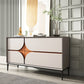 Modern 4-Drawer Sideboard Simple Wood Buffet Table for Dining Room Clearhalo 'buffet_sideboard' 'Buffets & Sideboards' 'furn' 'furn_buffet_sideboard' 'Furniture' 'Kitchen & Dining Furniture' 5710152