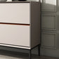 Modern 4-Drawer Sideboard Simple Wood Buffet Table for Dining Room Clearhalo 'buffet_sideboard' 'Buffets & Sideboards' 'furn' 'furn_buffet_sideboard' 'Furniture' 'Kitchen & Dining Furniture' 5710156