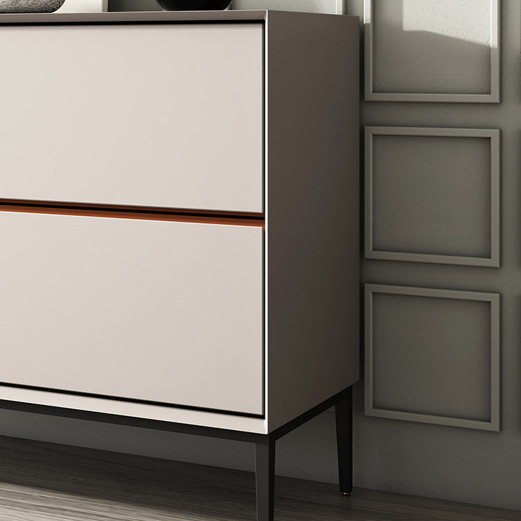 Modern 4-Drawer Sideboard Simple Wood Buffet Table for Dining Room Clearhalo 'buffet_sideboard' 'Buffets & Sideboards' 'furn' 'furn_buffet_sideboard' 'Furniture' 'Kitchen & Dining Furniture' 5710156