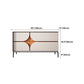 Modern 4-Drawer Sideboard Simple Wood Buffet Table for Dining Room Clearhalo 'buffet_sideboard' 'Buffets & Sideboards' 'furn' 'furn_buffet_sideboard' 'Furniture' 'Kitchen & Dining Furniture' 5710164