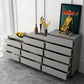 Mobile sideboard del soggiorno in legno moderno moderno server buffet con cassetto
