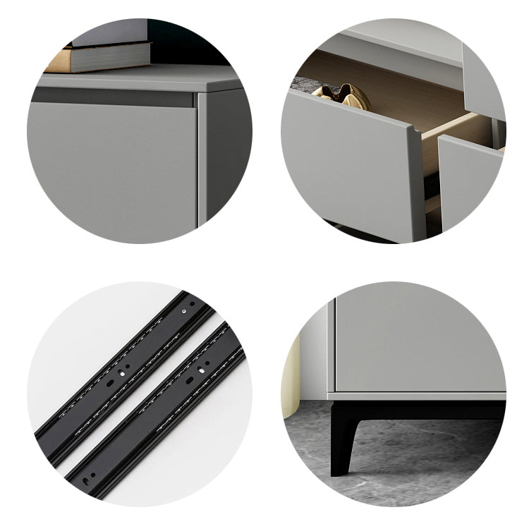 Mobile sideboard del soggiorno in legno moderno moderno server buffet con cassetto