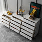 Mobile sideboard del soggiorno in legno moderno moderno server buffet con cassetto