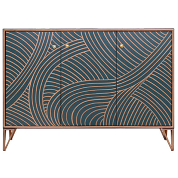 Sala da pranzo glam buffet server server legno buffet server con archiviazione