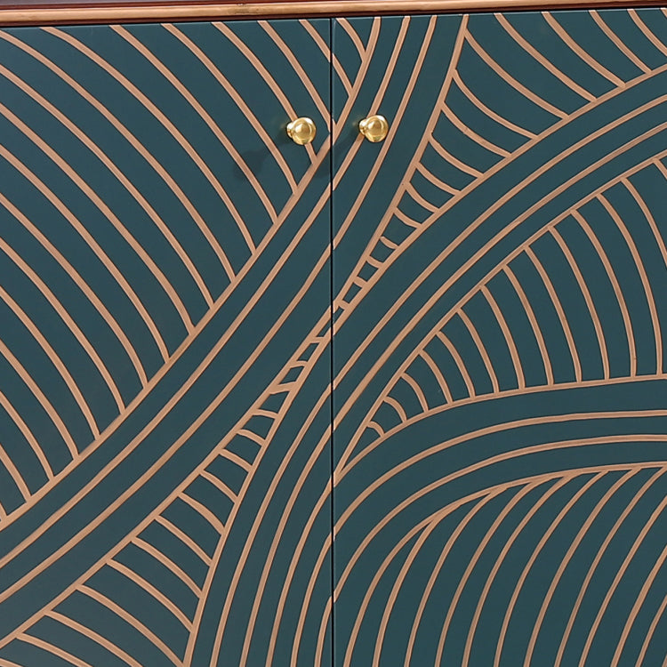 Sala da pranzo glam buffet server server legno buffet server con archiviazione