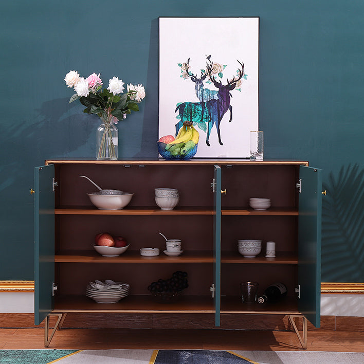 Sala da pranzo glam buffet server server legno buffet server con archiviazione