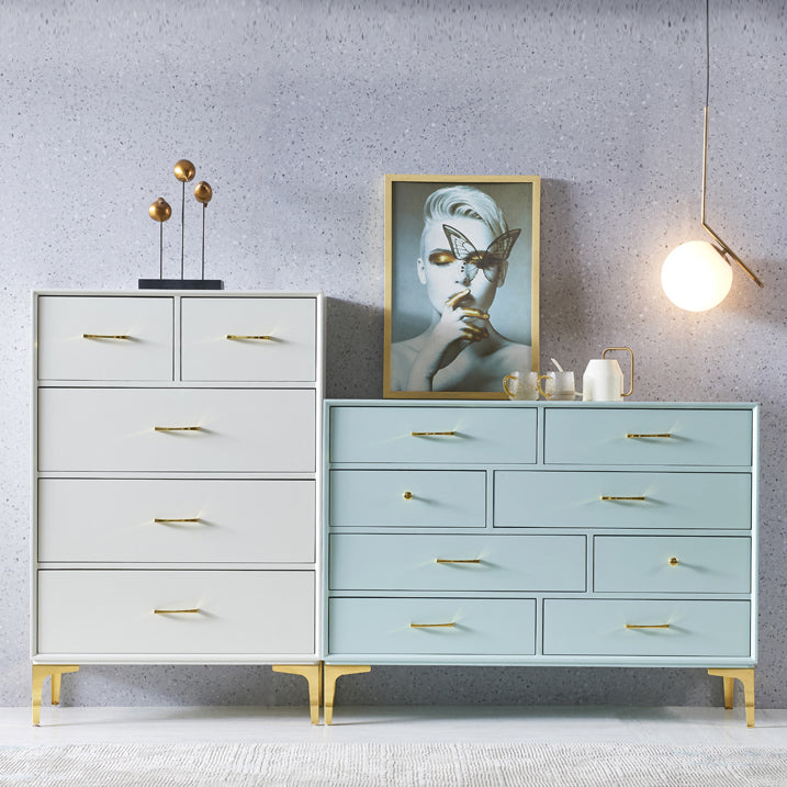 Modern Style Sideboard Table with Engineered Wood Drawers and Storage Buffet Server Clearhalo 'buffet_sideboard' 'Buffets & Sideboards' 'furn' 'furn_buffet_sideboard' 'Furniture' 'Kitchen & Dining Furniture' 5710277